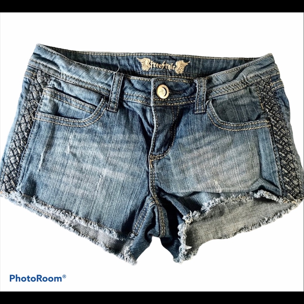 Freestyle jean shorts size 3